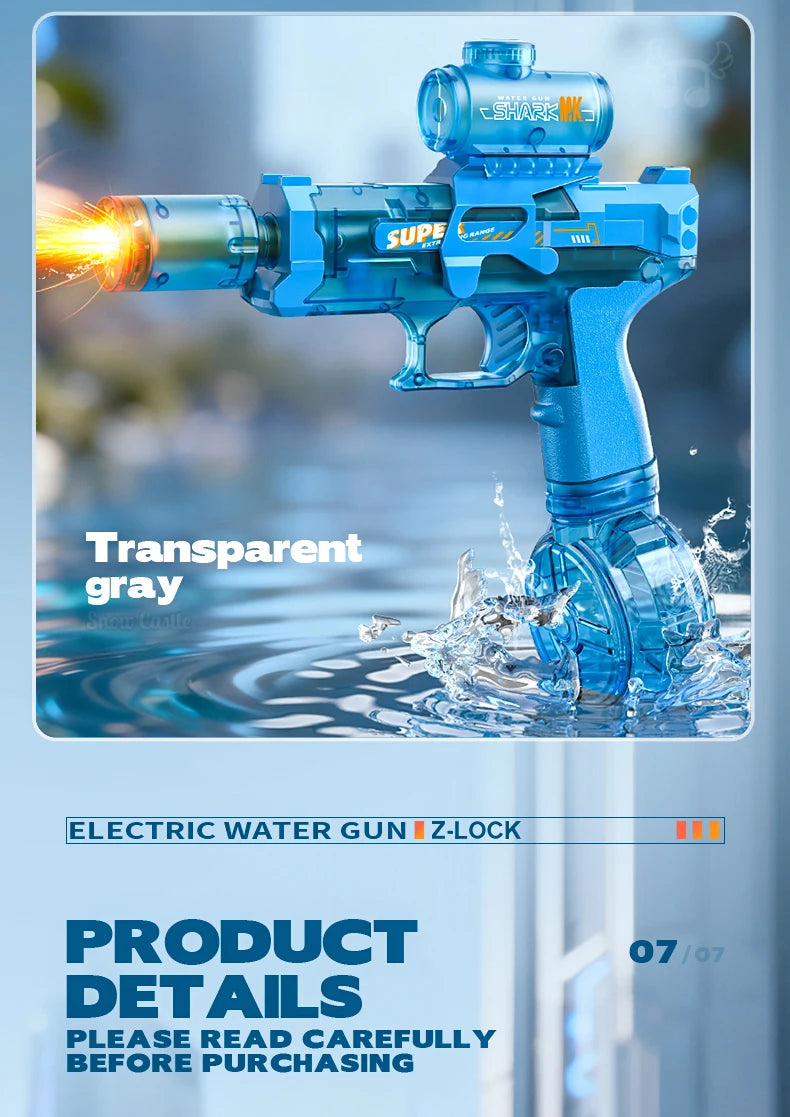 Titan AquaBlaster™ | Fusil à Eau Électrique Longue Portée