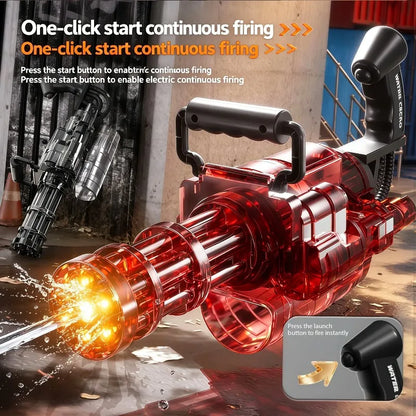 Titan Vulcan™ – Mitrailleuse à Eau Électrique Rechargeable XXL