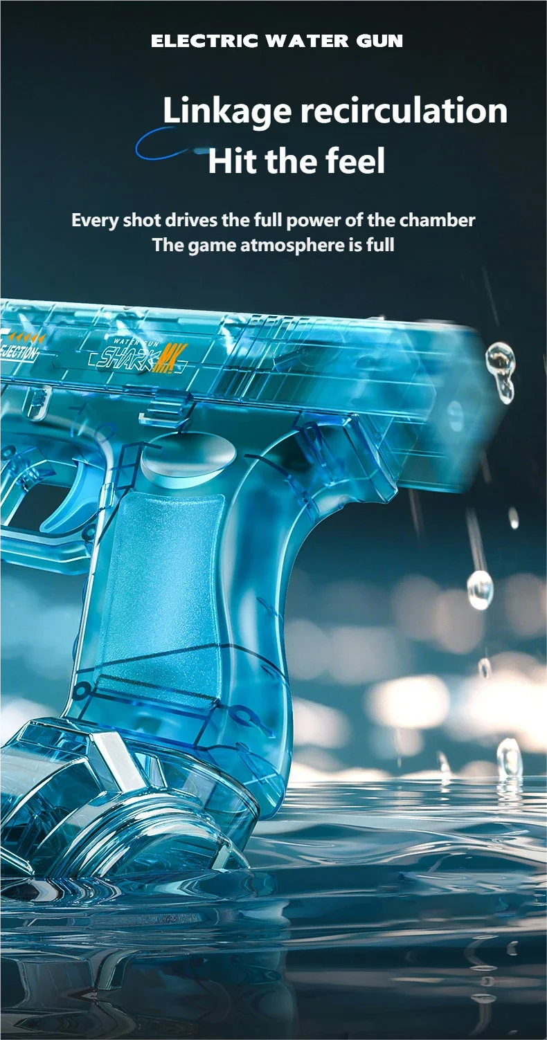 TitanBlaster™ – Le Pistolet à Eau Électrique Ultime de l'Été