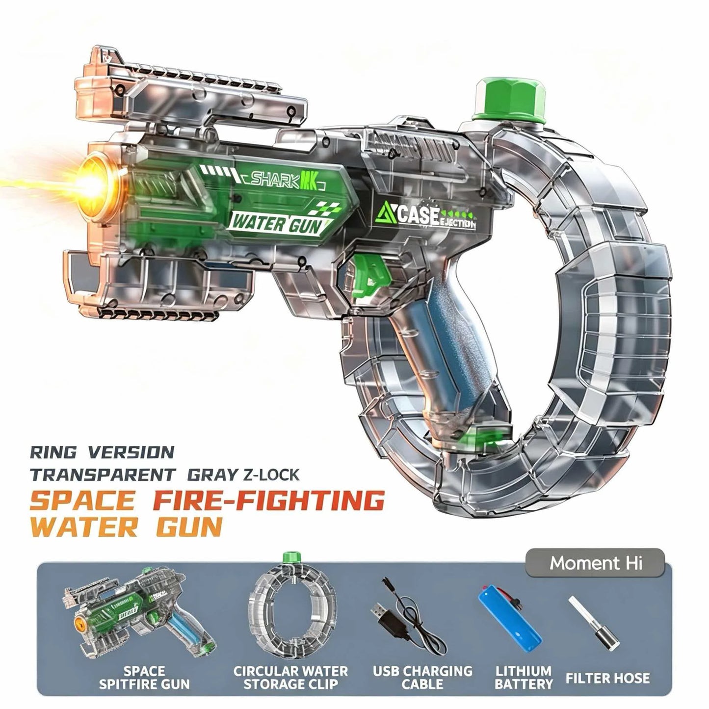 Titan AquaBlaster™ | Fusil à Eau Électrique Longue Portée