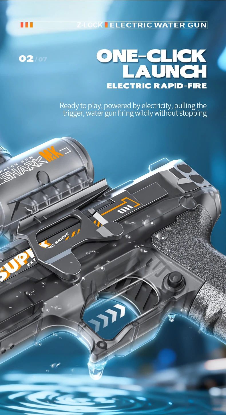 Titan AquaBlaster™ | Fusil à Eau Électrique Longue Portée
