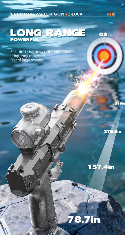 Titan AquaBlaster™ | Fusil à Eau Électrique Longue Portée