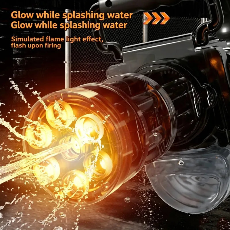 Titan Vulcan™ – Mitrailleuse à Eau Électrique Rechargeable XXL