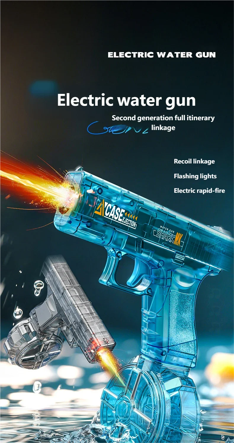 TitanBlaster™ – Le Pistolet à Eau Électrique Ultime de l'Été