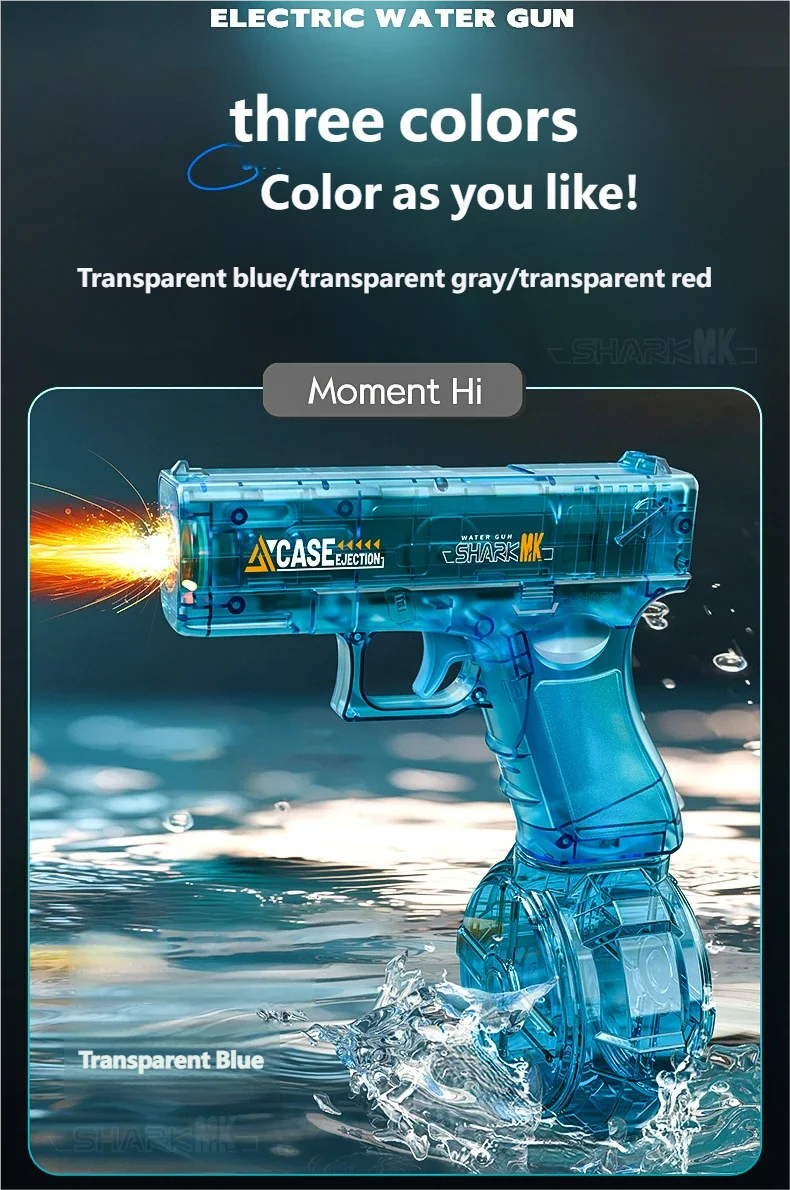 TitanBlaster™ – Le Pistolet à Eau Électrique Ultime de l'Été