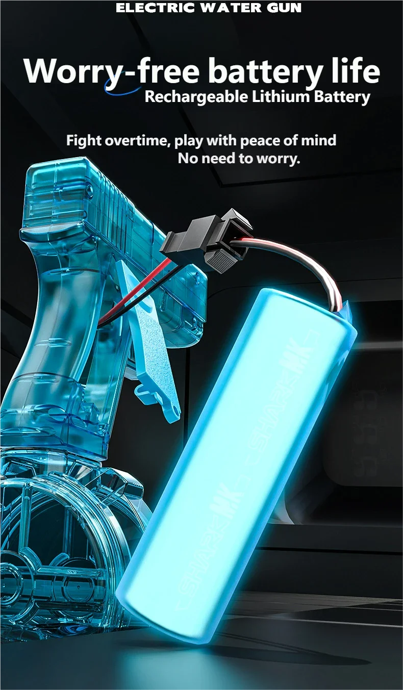 TitanBlaster™ – Le Pistolet à Eau Électrique Ultime de l'Été