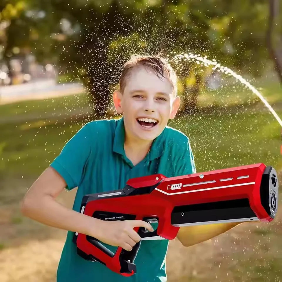 AquaStorm Pro™ | Pistolet à Eau Électrique Haute Pression