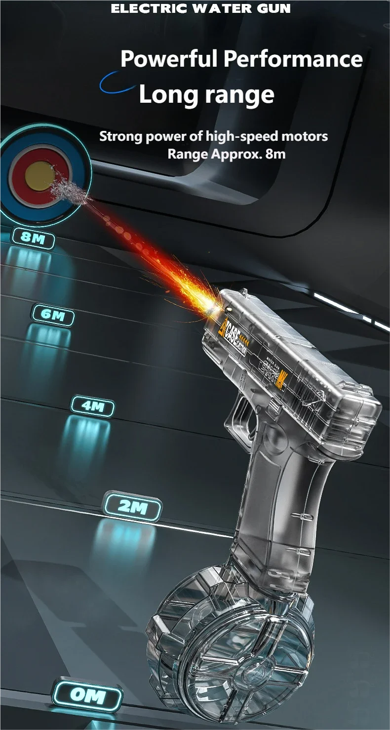 TitanBlaster™ – Le Pistolet à Eau Électrique Ultime de l'Été