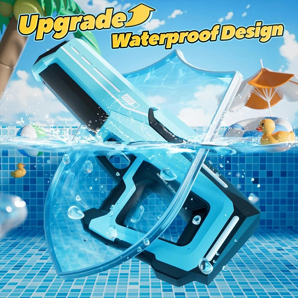 AquaStorm Pro™ | Pistolet à Eau Électrique Haute Pression