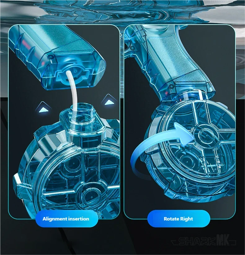 TitanBlaster™ – Le Pistolet à Eau Électrique Ultime de l'Été