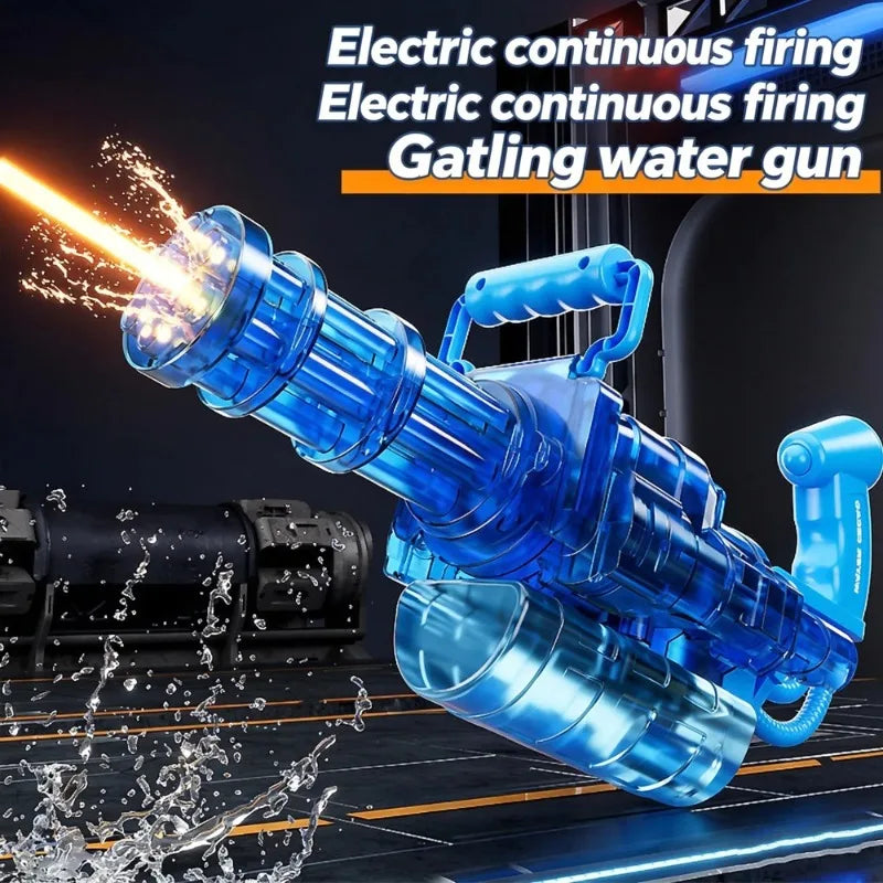 Titan Vulcan™ – Mitrailleuse à Eau Électrique Rechargeable XXL