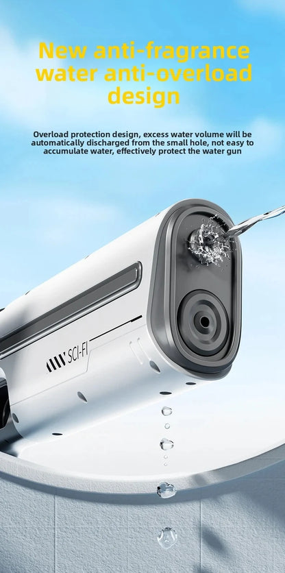 AquaStorm Pro™ | Pistolet à Eau Électrique Haute Pression
