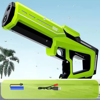 AquaStorm Pro™ | Pistolet à Eau Électrique Haute Pression