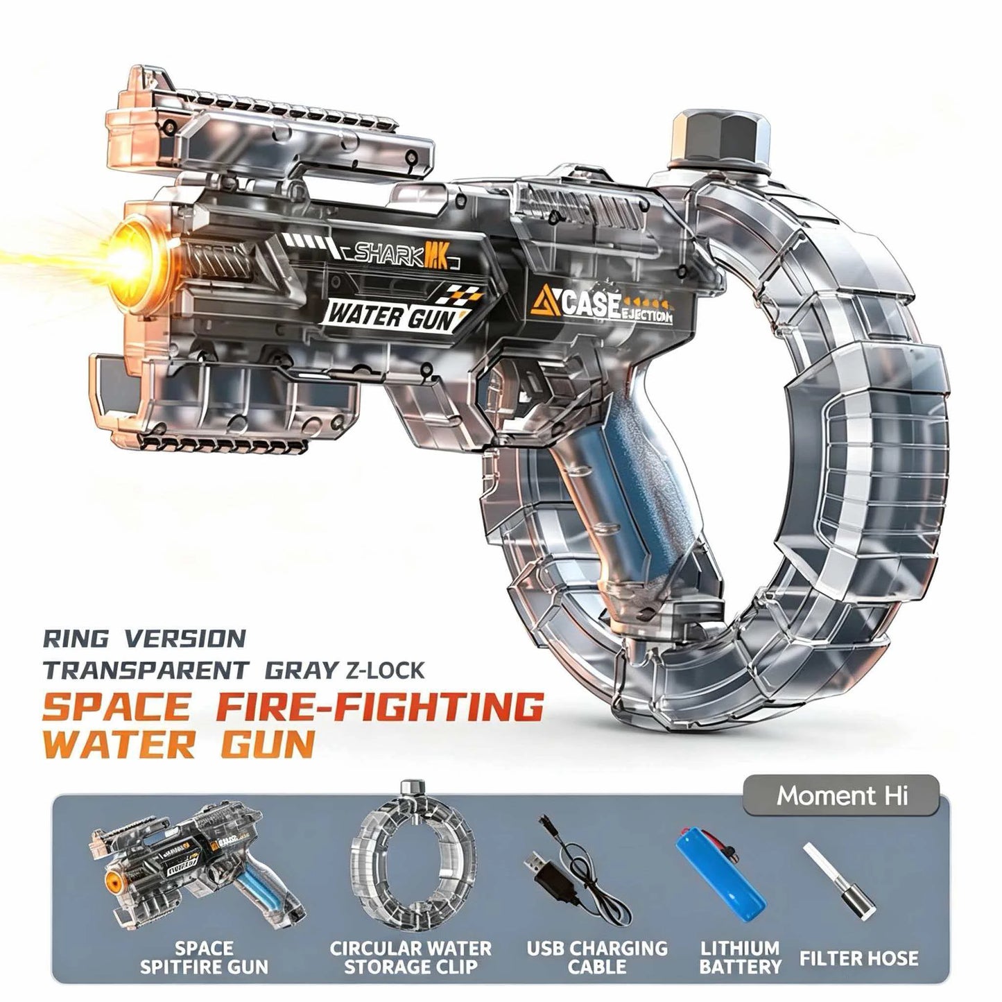 Titan AquaBlaster™ | Fusil à Eau Électrique Longue Portée