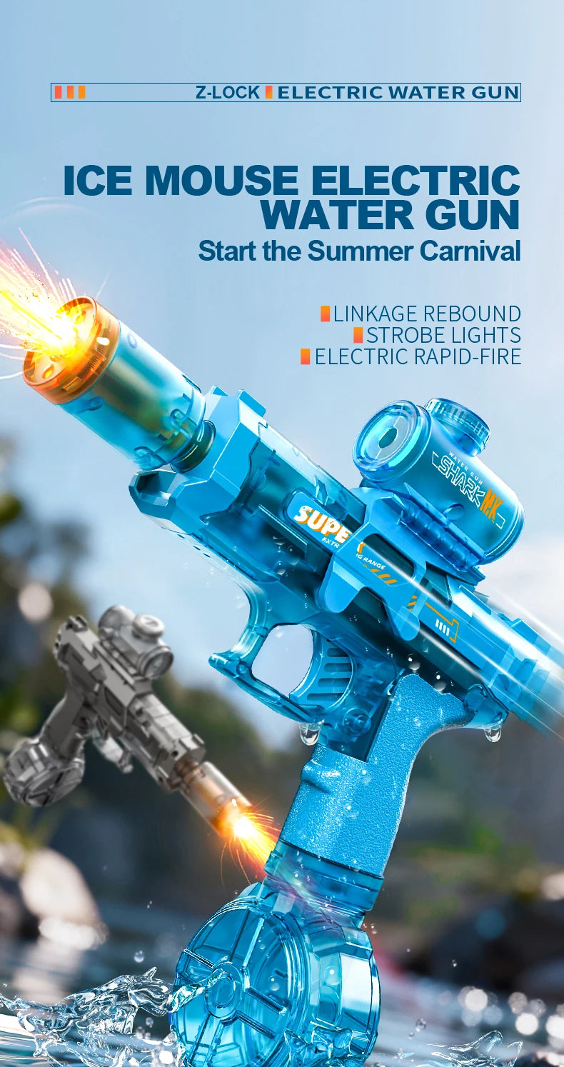 Titan AquaBlaster™ | Fusil à Eau Électrique Longue Portée