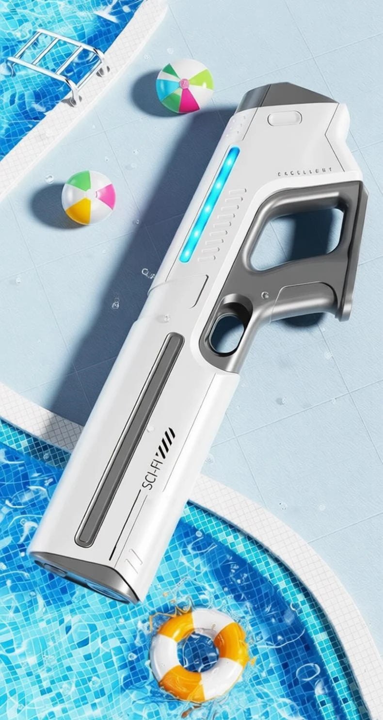 AquaStorm Pro™ | Pistolet à Eau Électrique Haute Pression
