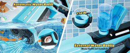 AquaStorm Pro™ | Pistolet à Eau Électrique Haute Pression